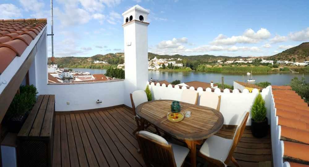 Sanlúcar de Guadiana Casa Rural La Raba Terraza Con Increibles Vistas מראה חיצוני תמונה