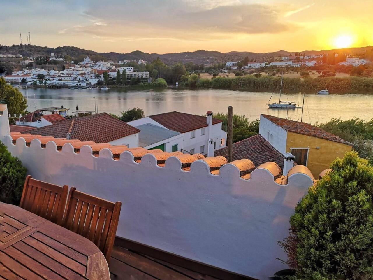 Sanlúcar de Guadiana Casa Rural La Raba Terraza Con Increibles Vistas מראה חיצוני תמונה